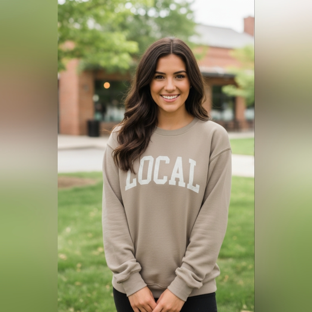 Oat Collective Beige Sweatshirt